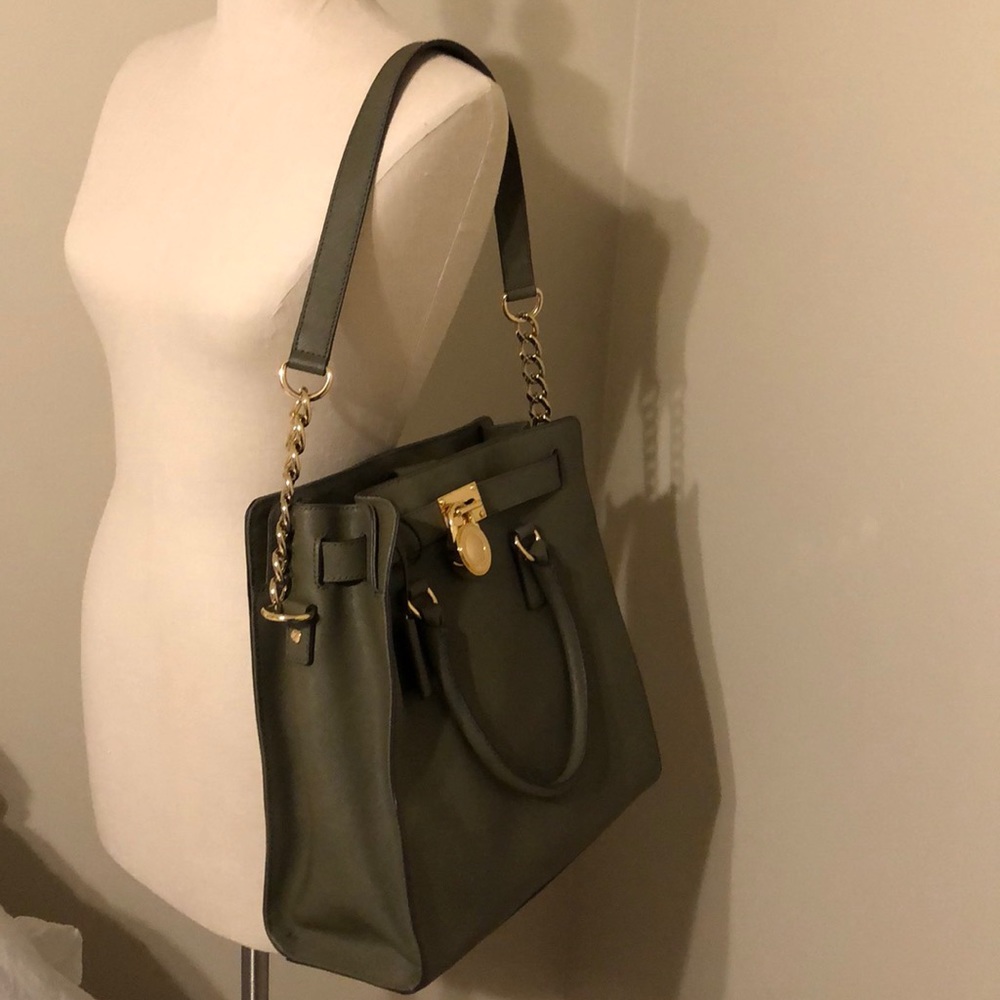 More of Michael Kors Hampton and olive green one
